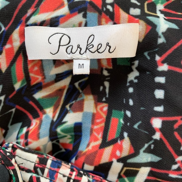 Parker 💯 silk long sleeve dress - Picture 8 of 12